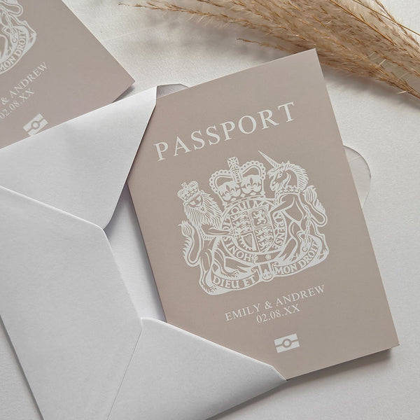 Travel Inspired Invitations