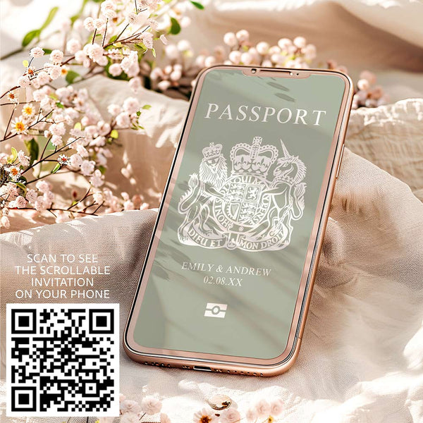 Digital Passport Invitation