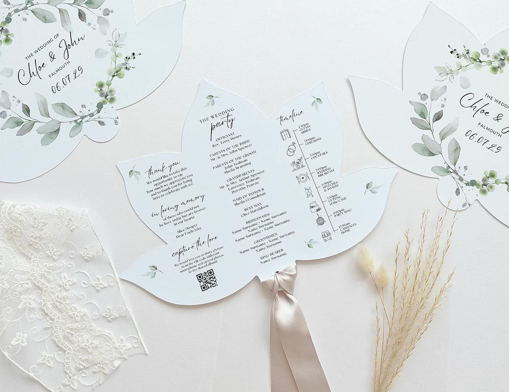 Lotus Wedding Program