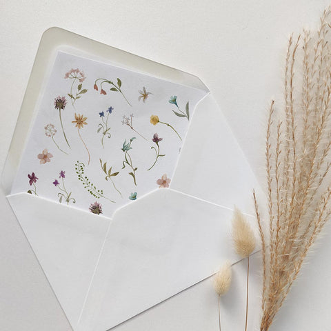 Wildflower Enveloper Liners