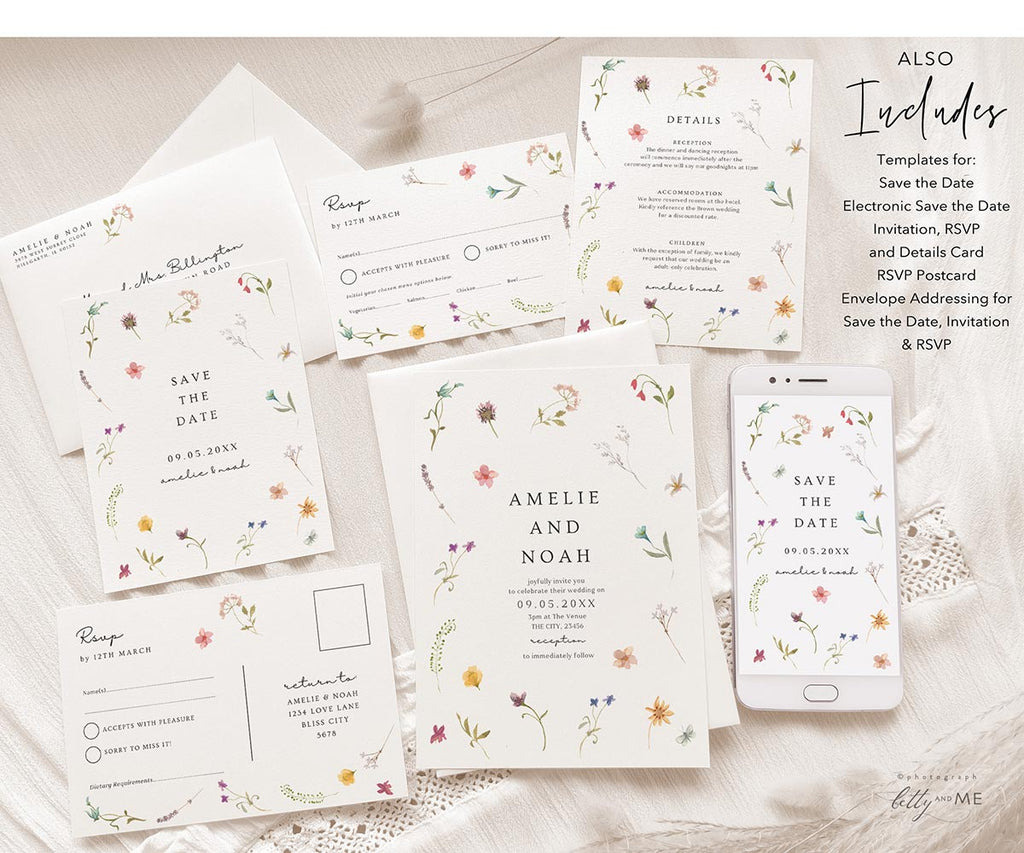 Canva templates Wedding Bundle